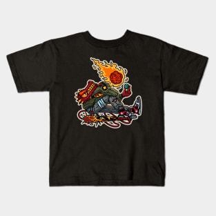 Destroyer of Worlds by Lei Melendres Kids T-Shirt